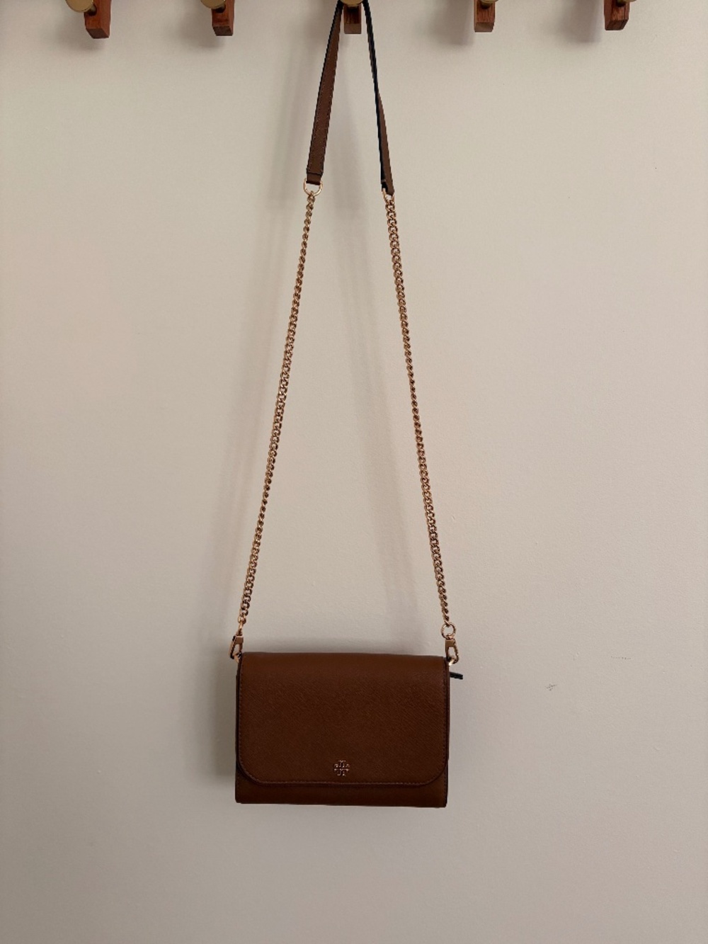 Tory Burch Emerson Chain Crossbody Wallet Bag